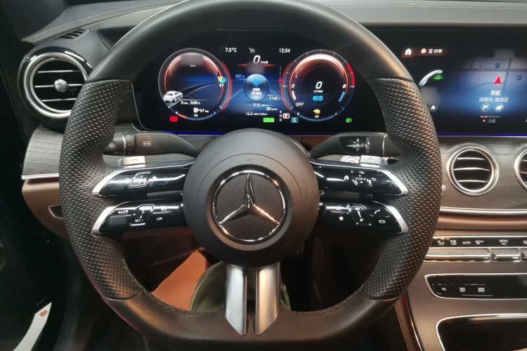 Used Mercedes-Benz E-Class New Energy 2022 Second Facelift E 350 e L Plug-in Hybrid Sports Sedan