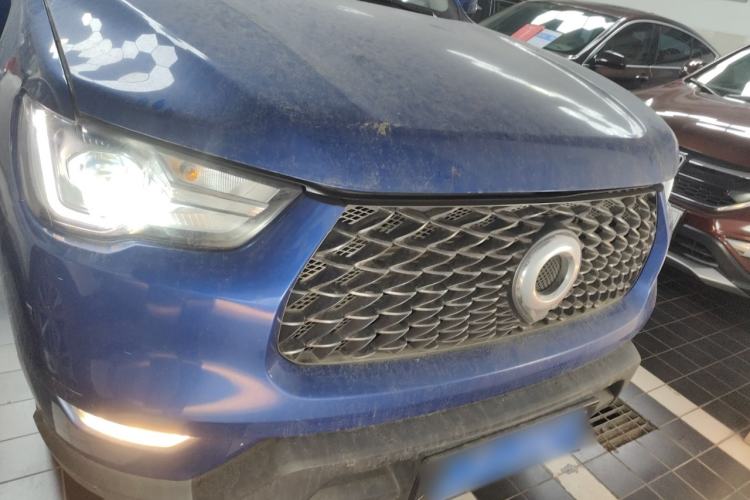 Used Great Wall Poer 2021 2.0T Commercial Version Automatic Diesel 4x4 Tea King Edition Long Bed GW4D20M