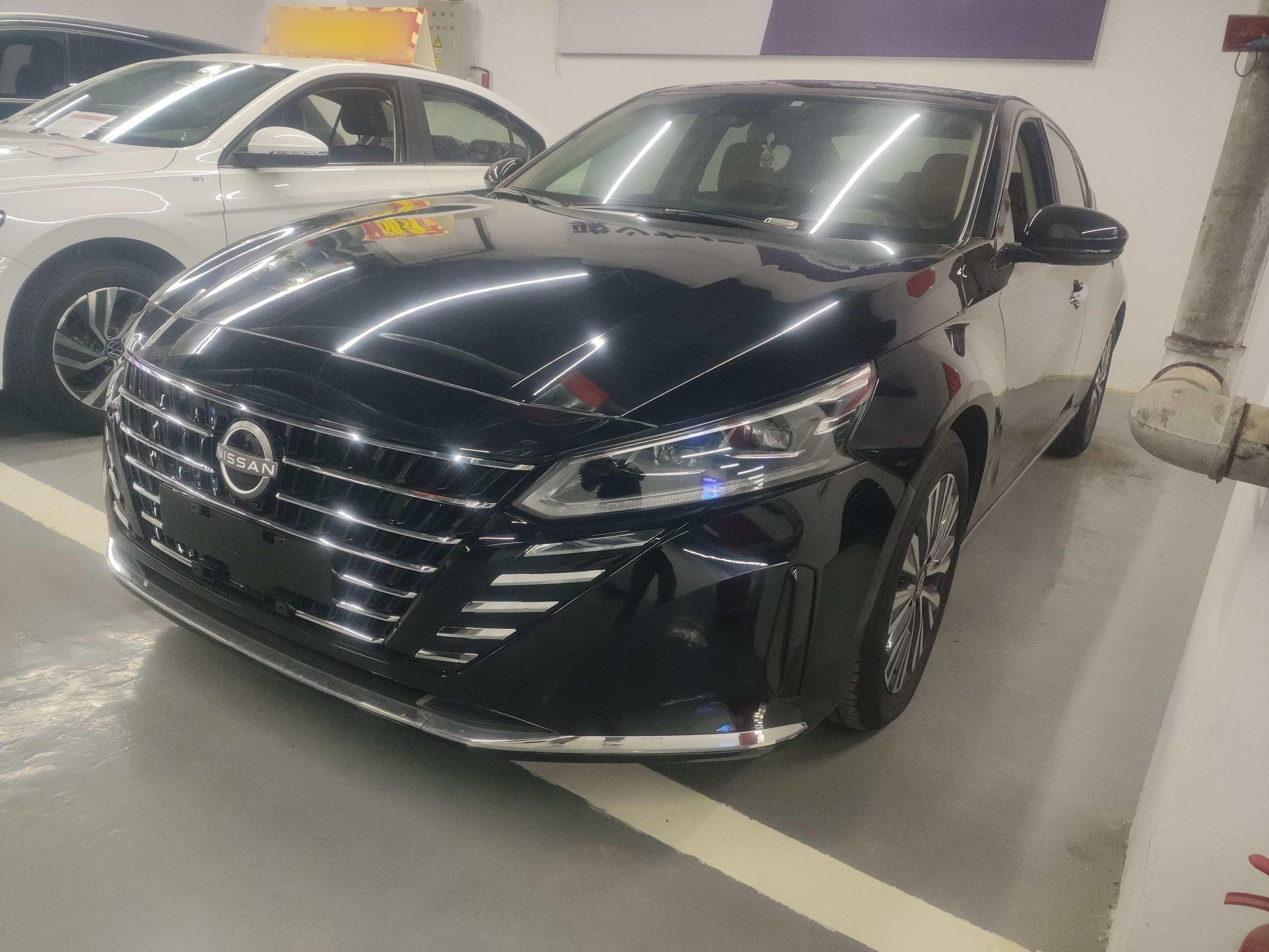 تحت مقدمة السيارة