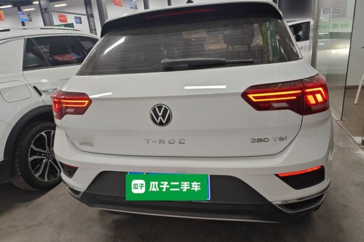 Used Volkswagen T-ROC 2021 Revised Version 280TSI DSG Two-Wheel Drive Elite Connect Edition