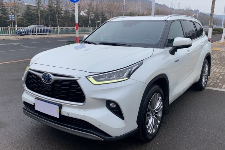 Used Toyota Highlander 2022 Dual-Engine 2.5L Four-Wheel Drive Prestige Version 7 Seats