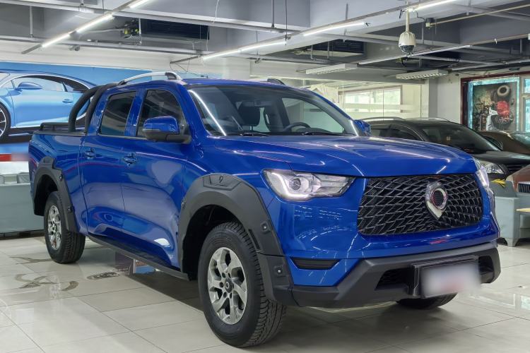 Used Great Wall Poer 2021 2.0T Commercial Version Automatic Diesel 4x4 Elite Long-Box GW4D20M