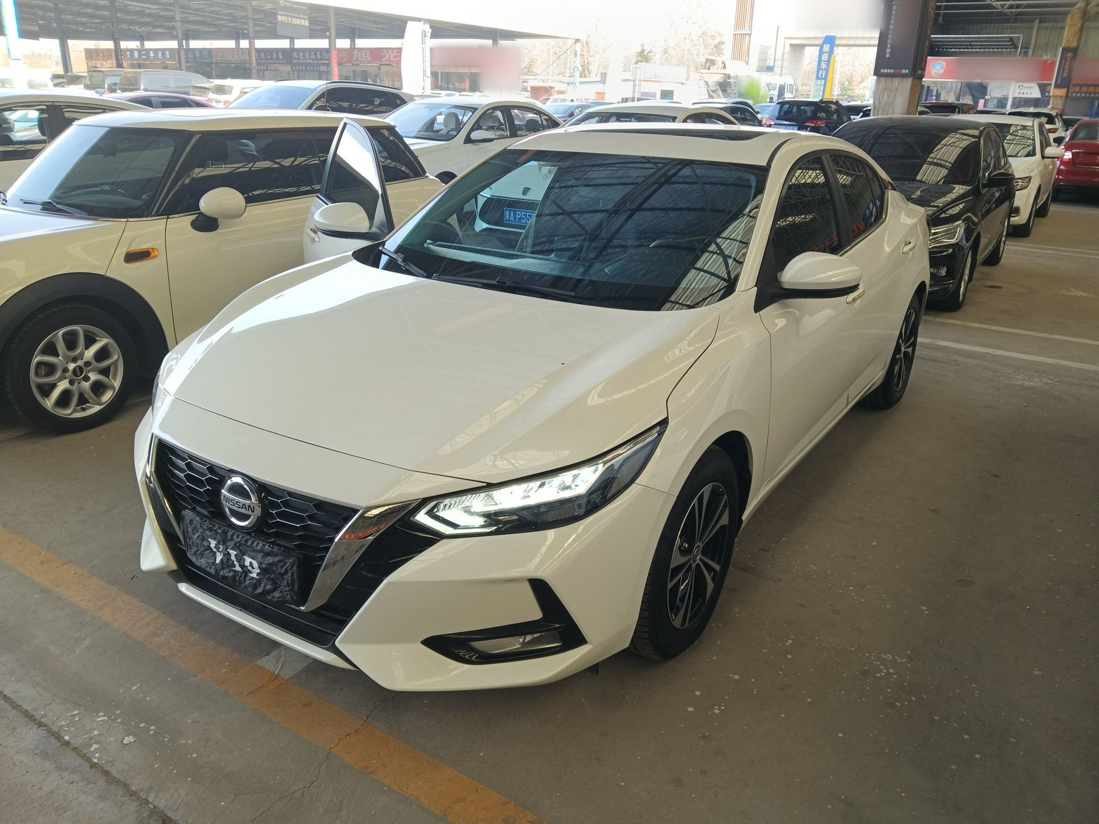 تحت مقدمة السيارة