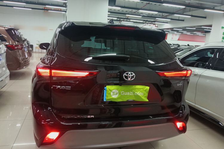 Used Toyota Highlander 2024 2.5L Smart Electric Hybrid Dual-Motor Two-Wheel-Drive Elite Edition 5 Seats
