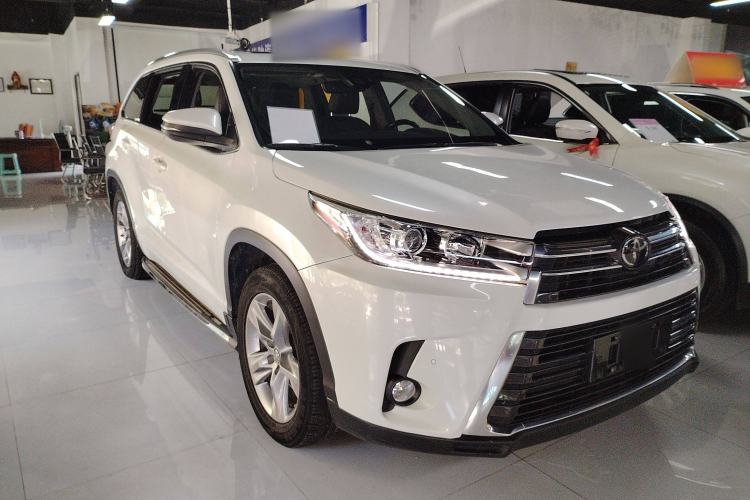 Used Toyota Highlander 2018 2.0T Four-Wheel Drive Prestige Version 7 Seats China VI Standard
