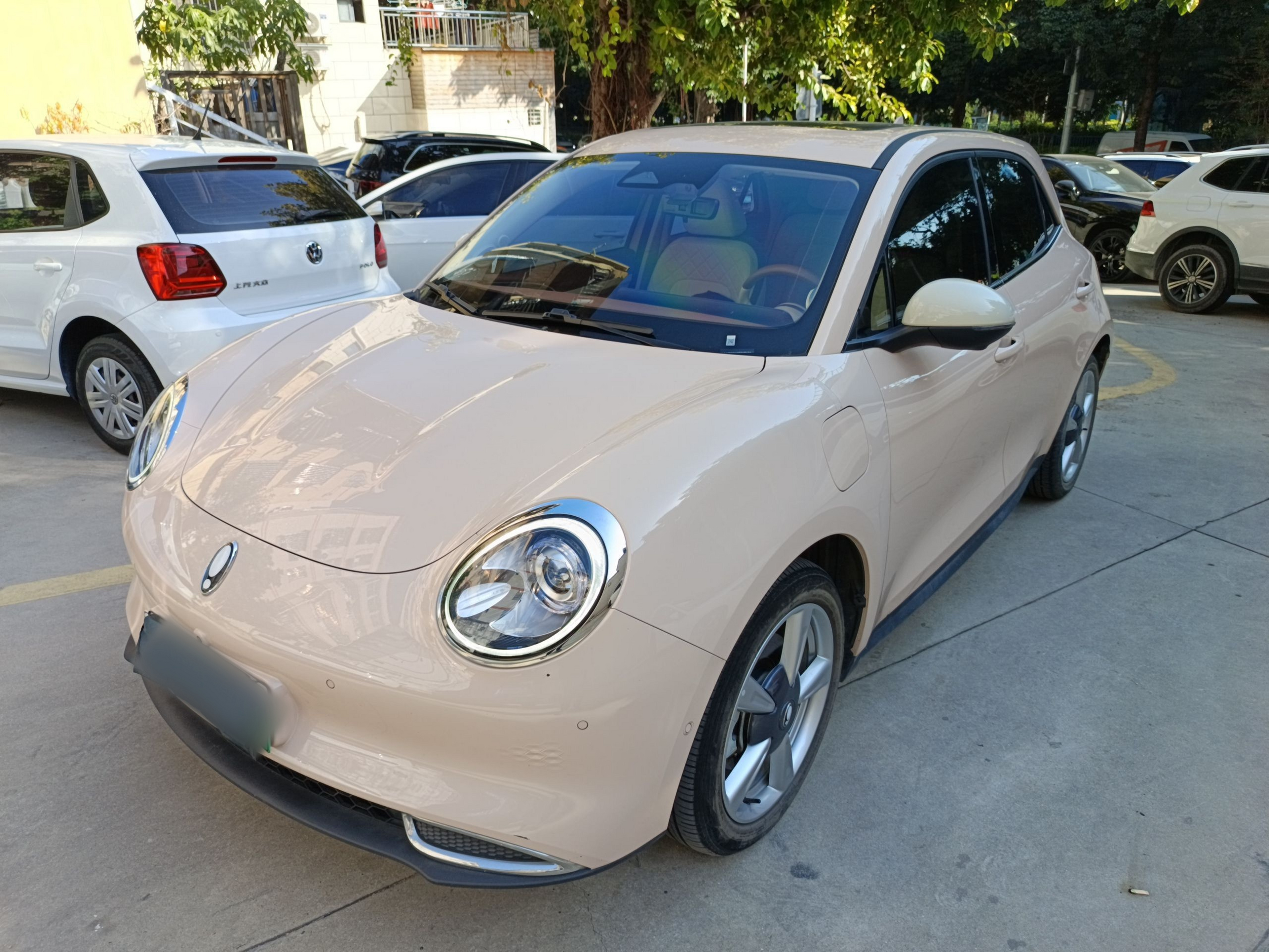 تحت مقدمة السيارة