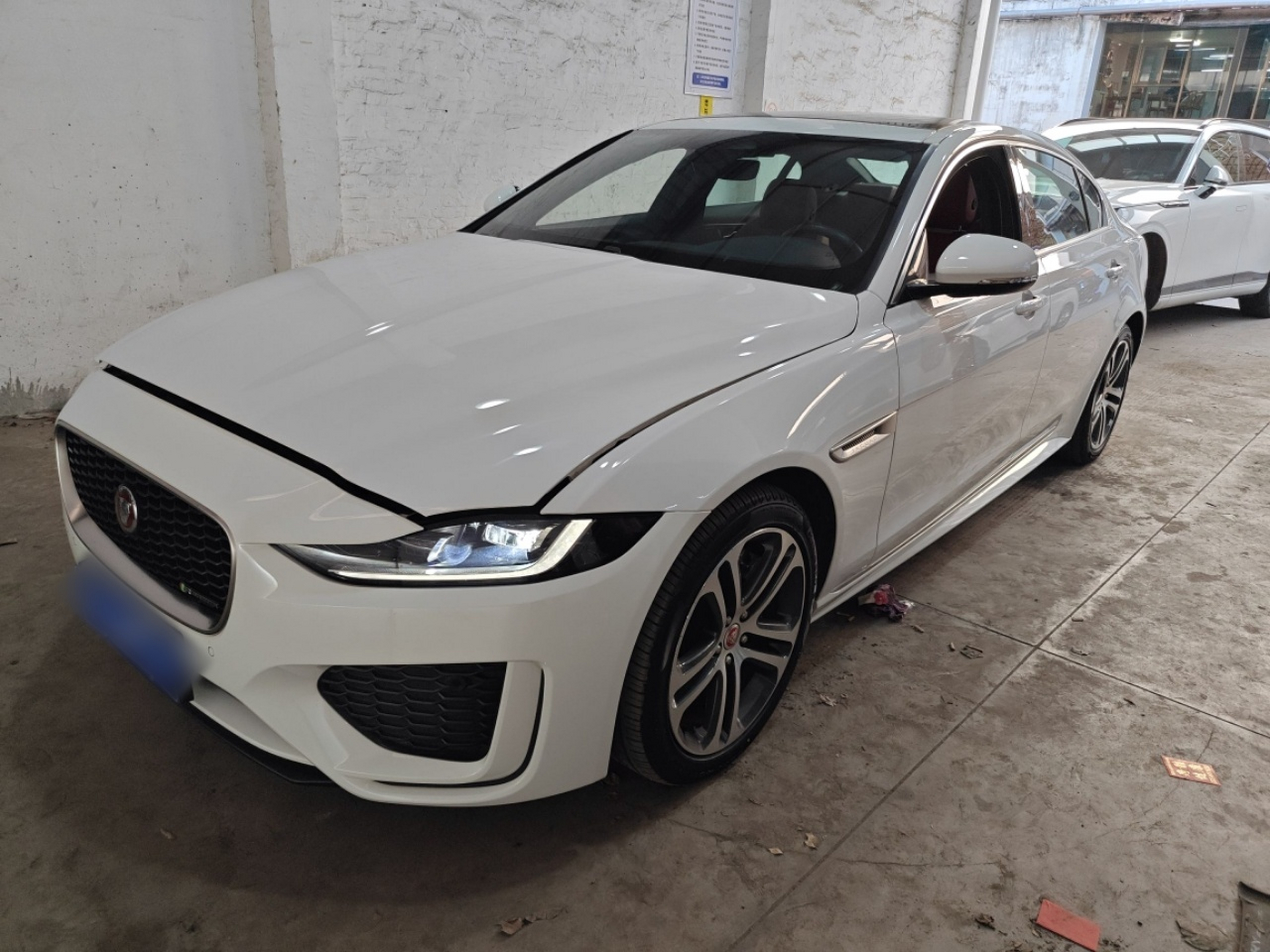 تحت مقدمة السيارة