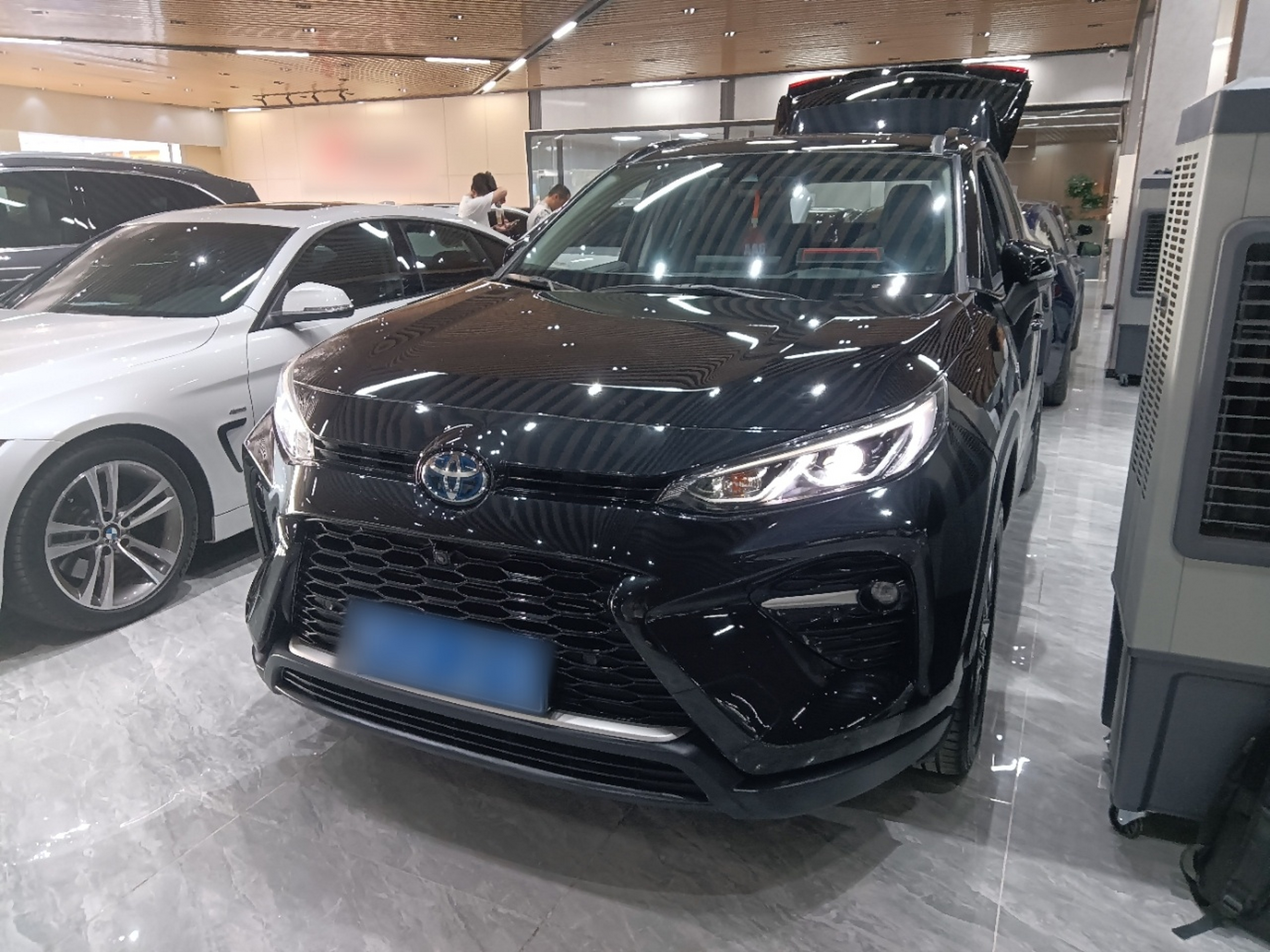 تحت مقدمة السيارة