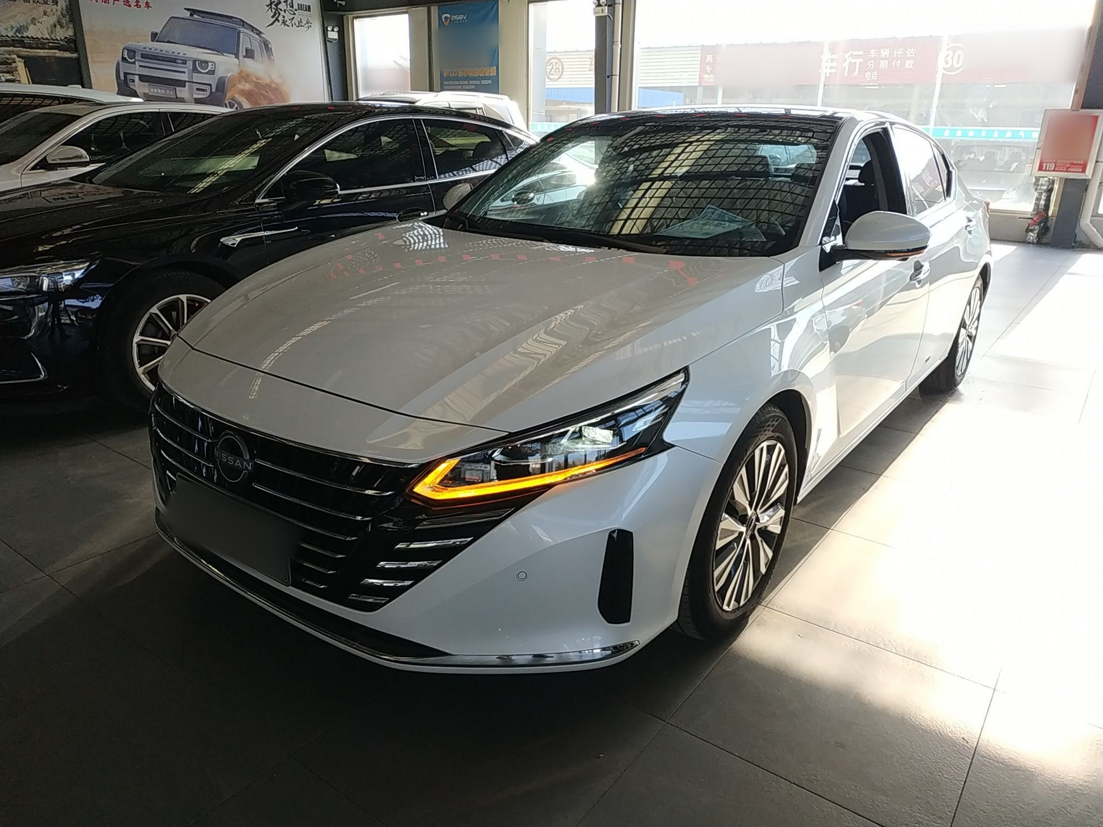 تحت مقدمة السيارة