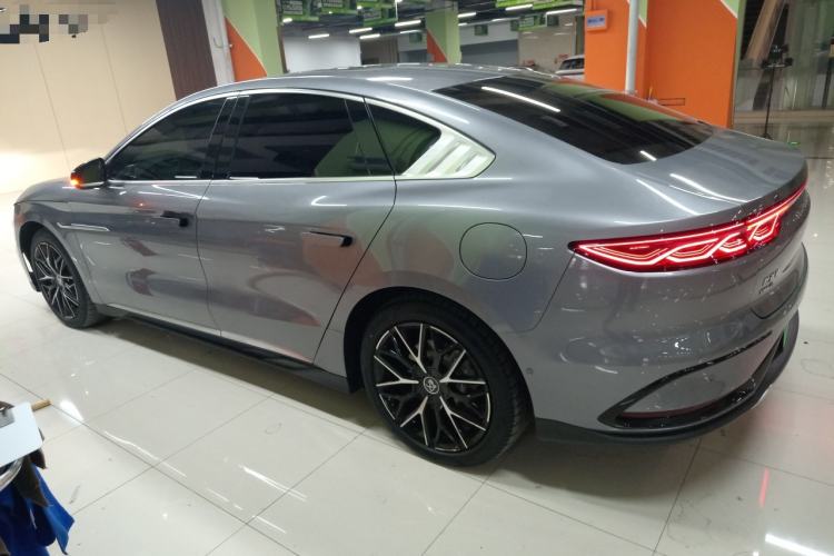 Used BYD Han 2022 DM-p 202km Four-Wheel Drive Flagship Model
