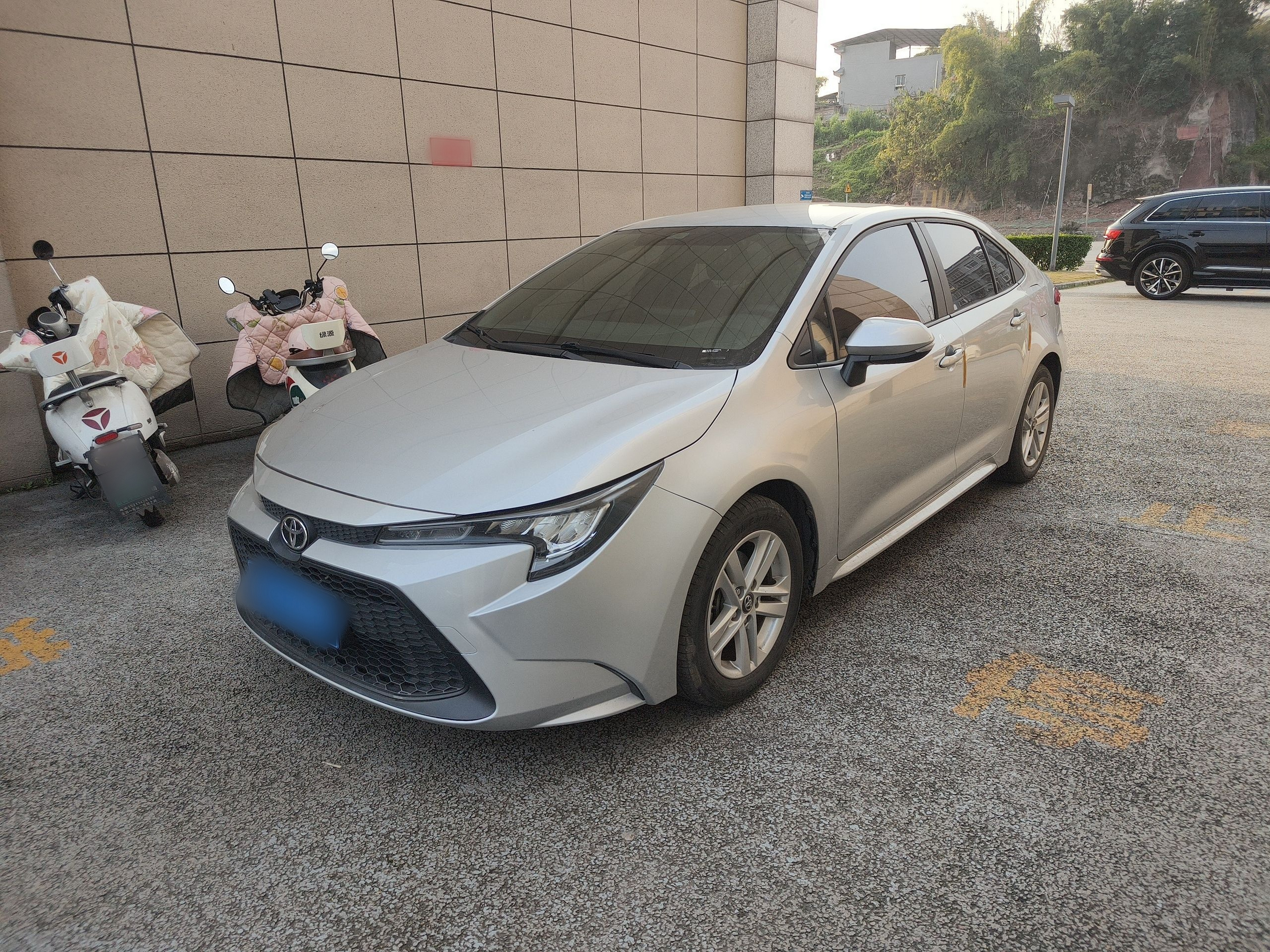 تحت مقدمة السيارة