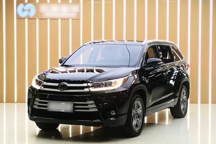 Used Toyota Highlander 2018 2.0T Four-Wheel Drive Luxury Edition 7 Seats China V Emission Standard

