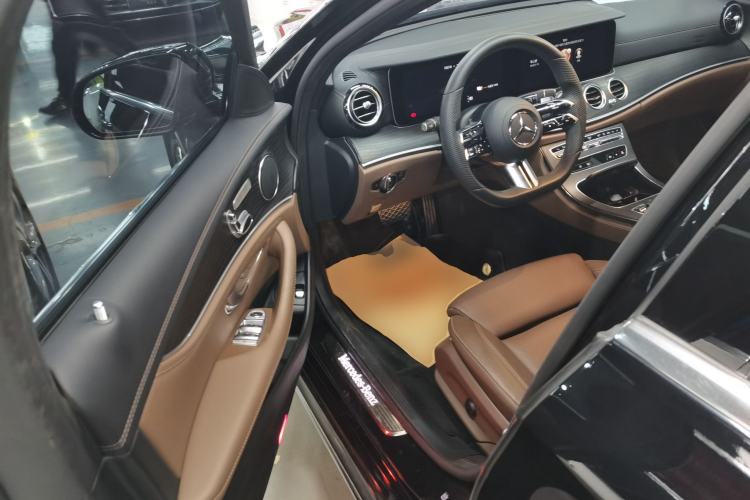 Used Mercedes-Benz E-Class New Energy 2022 Second Facelift E 350 e L Plug-in Hybrid Sports Sedan
