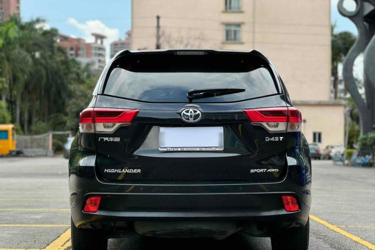 Used Toyota Highlander 2018 2.0T Four-Wheel Drive Prestige Version 7 Seats China VI Standard
