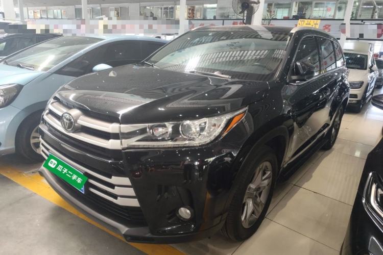 Used Toyota Highlander 2018 2.0T Four-Wheel Drive Luxury Version 7 Seats China VI Standard