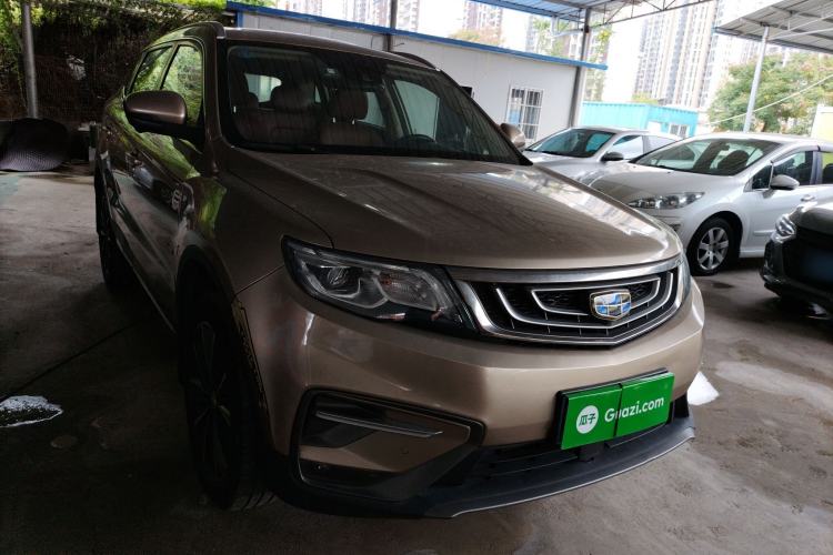 Used Geely Auto Emgrand X7 Sport 2018 1.8TD Automatic Two-Wheel Drive ZhiZun Model with 4G Connectivity
