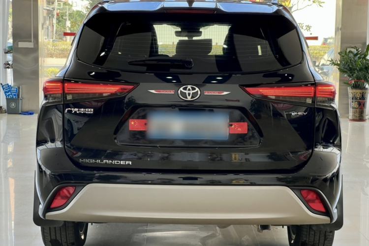 Used Toyota Highlander 2024 2.5L Smart Electric Hybrid Dual-Motor Two-Wheel Drive Luxury Version 7 Seats
