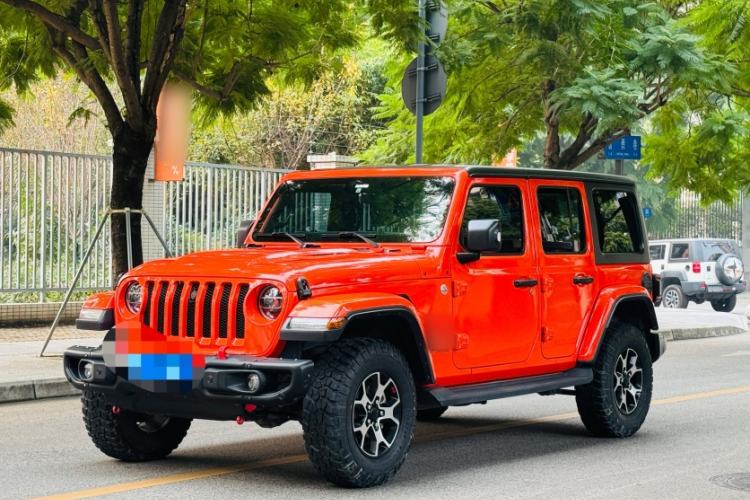 Used  Wrangler 2019 2.0T Sahara Four-Door Version China VI Emission Standard
