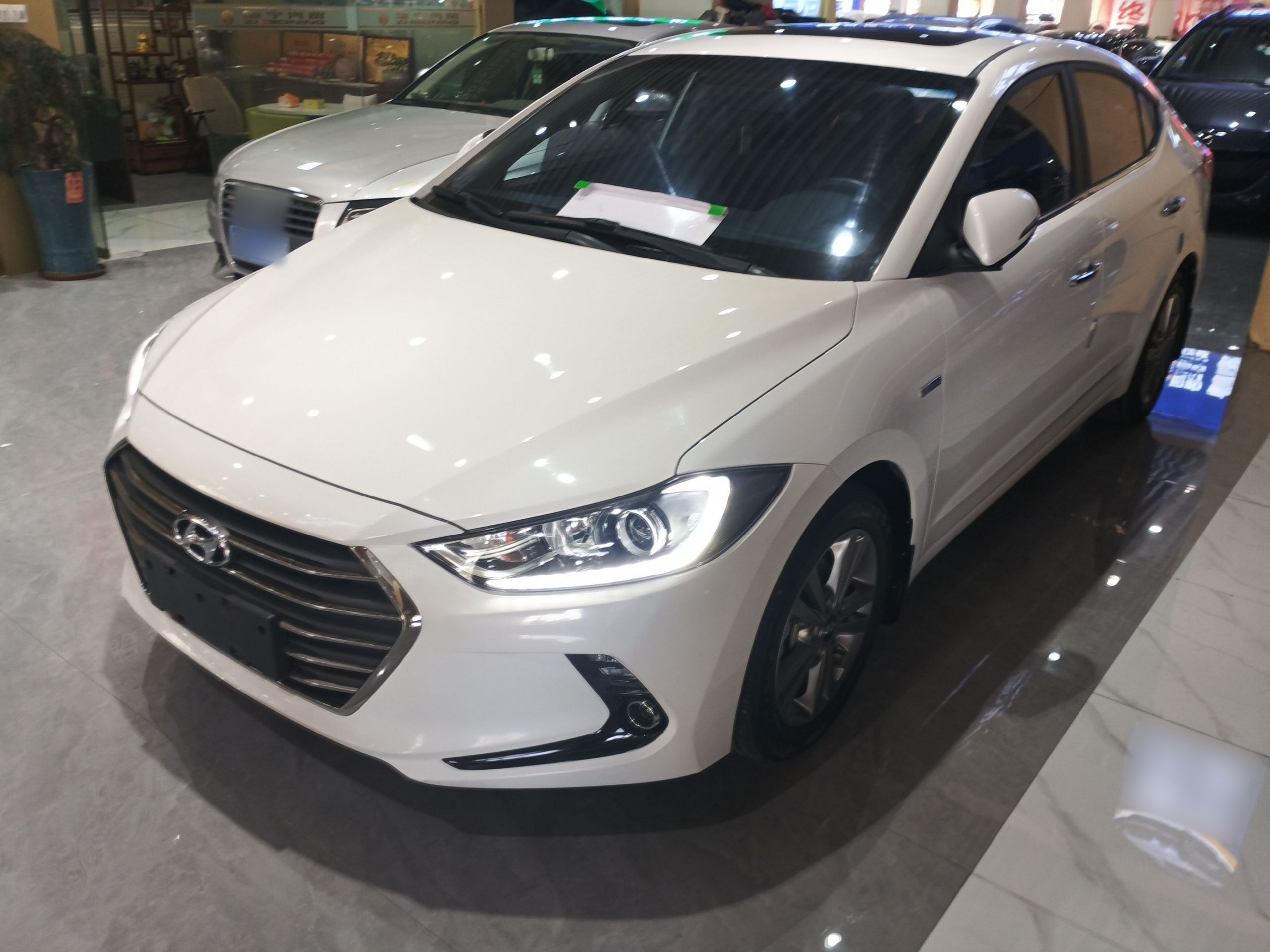 تحت مقدمة السيارة