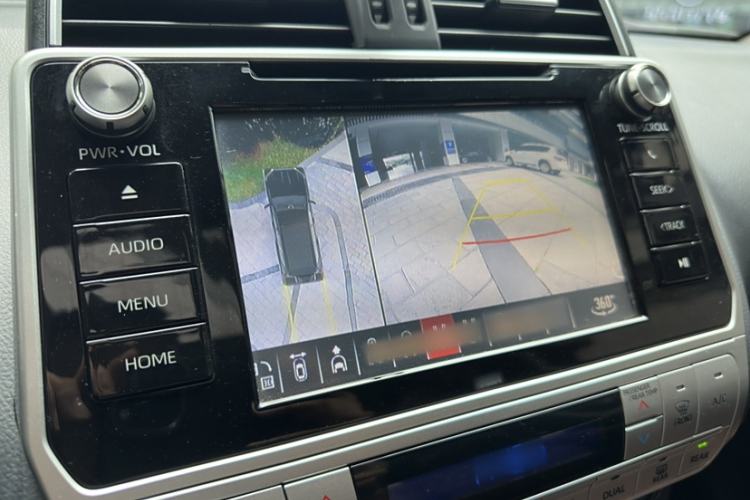 Used Toyota Prado 2018 3.5L Automatic TX-L with Rear-Mounted Spare Tire
