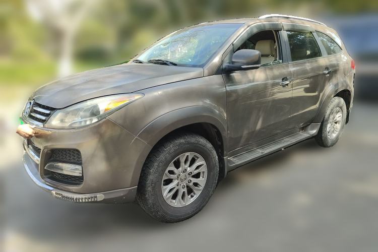 Used JMC Yusheng S350 2014 2.4T Automatic 4x4 Diesel Luxury Version with Sunroof 7 Seats