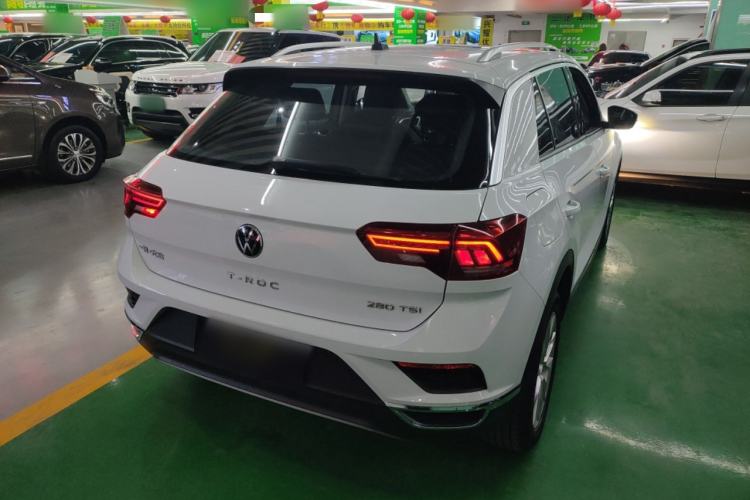 Used Volkswagen T-ROC 2021 Revised Version 280TSI DSG Two-Wheel Drive Elite Connect Edition

