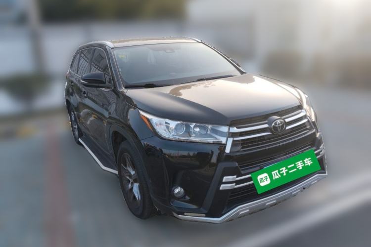 Used Toyota Highlander 2018 2.0T Four-Wheel Drive Prestige Version 7 Seats China V Emission Standard
