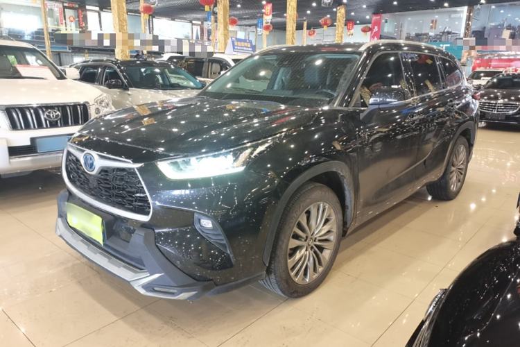 Used Toyota Highlander 2022 Dual-Engine 2.5L Four-Wheel Drive Prestige Version 7 Seats
