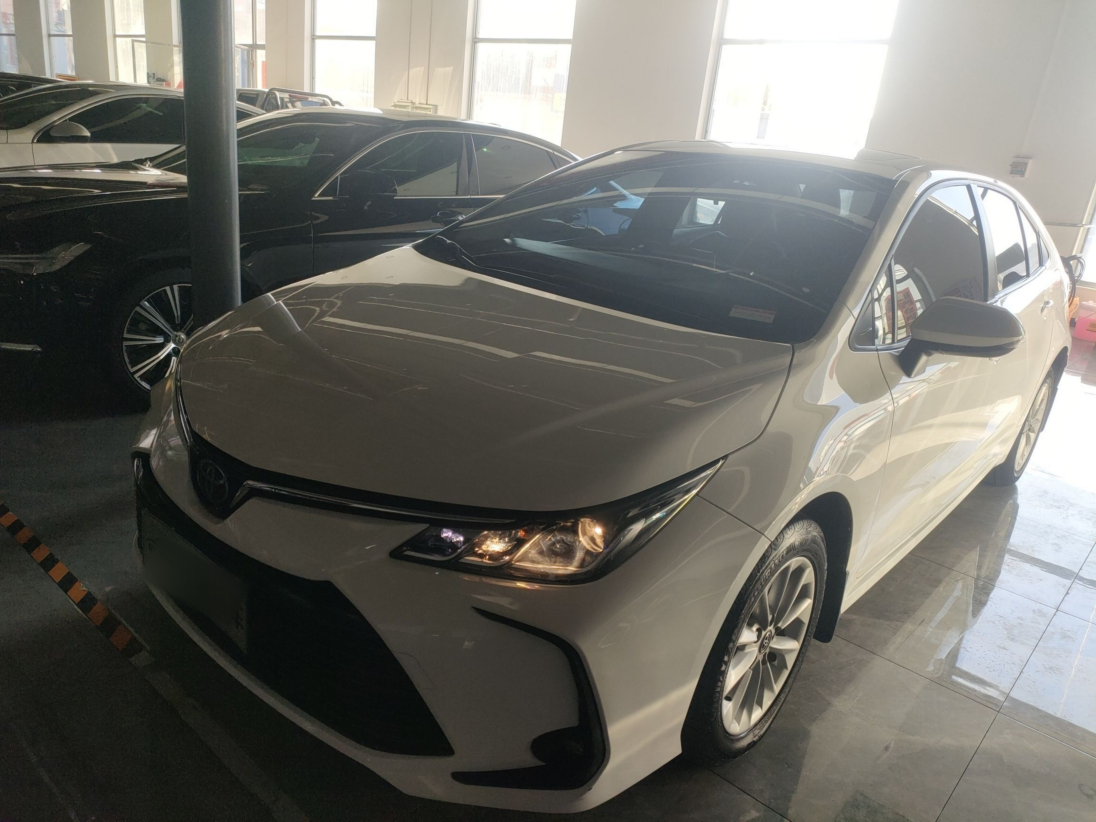 تحت مقدمة السيارة