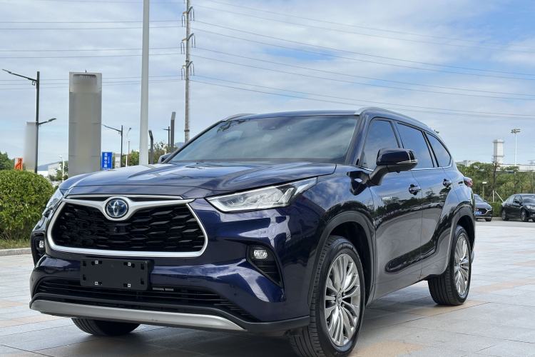 Used Toyota Highlander 2022 Dual-Engine 2.5L Four-Wheel Drive Prestige Version 7 Seats