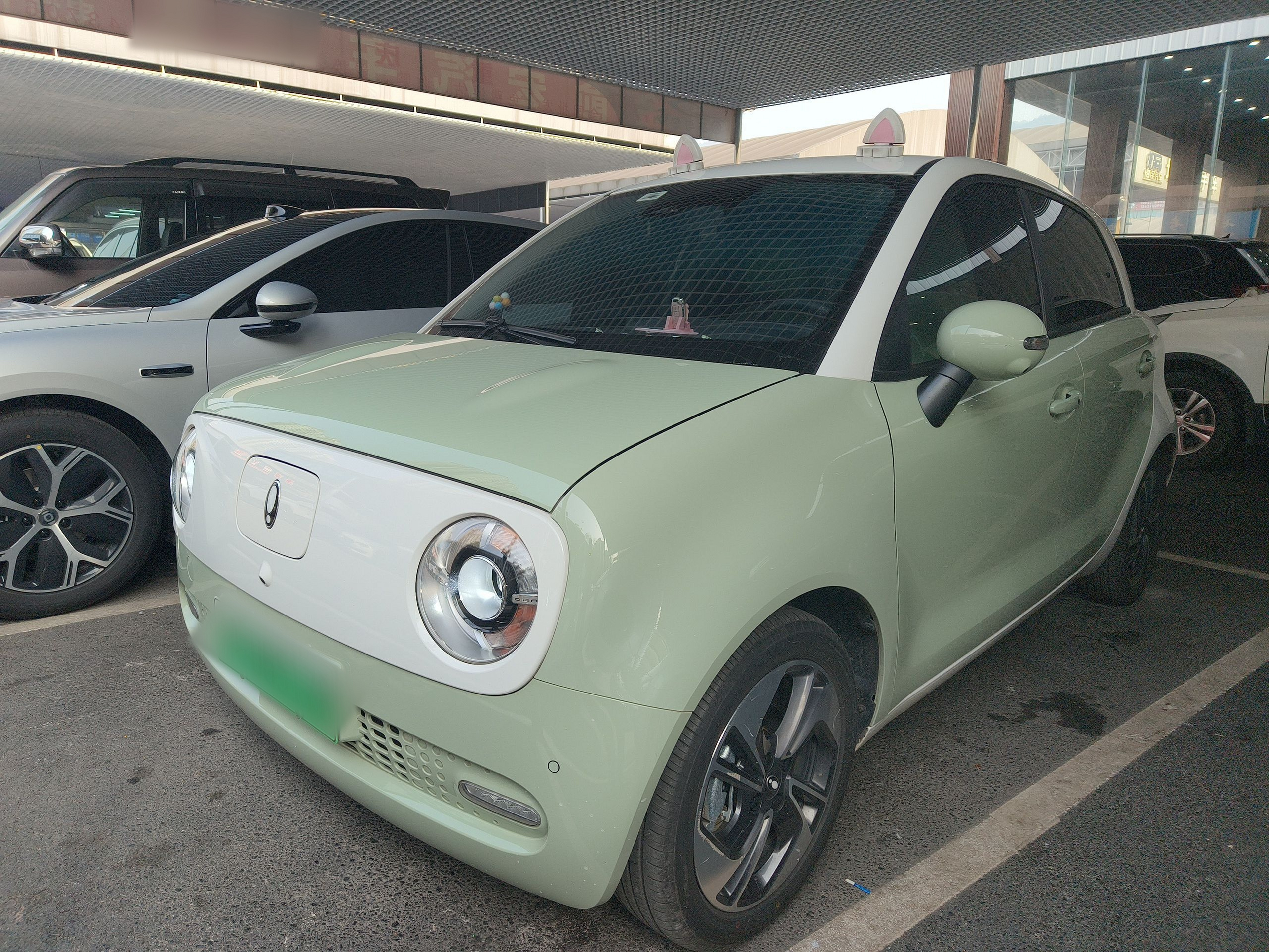 تحت مقدمة السيارة