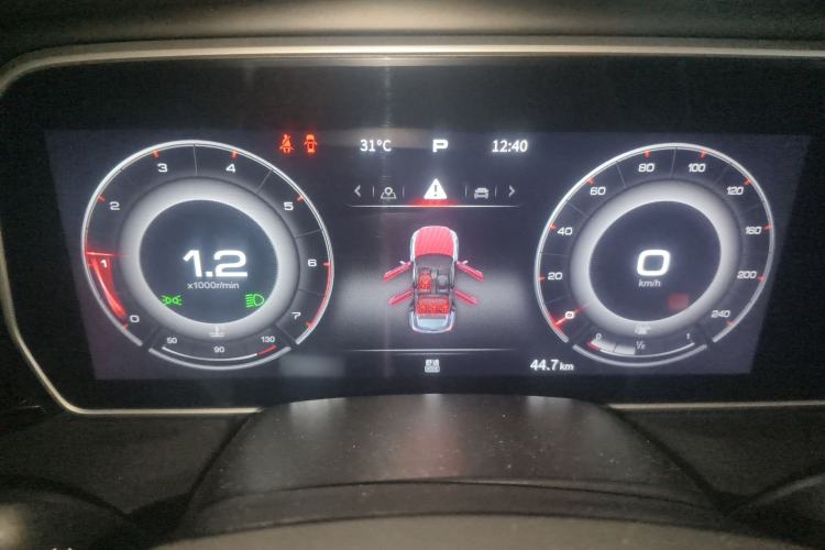 Used Hongqi HS5 2022 Facelifted Version 2.0T Smart Connect Flagship All-Wheel-Drive Edition