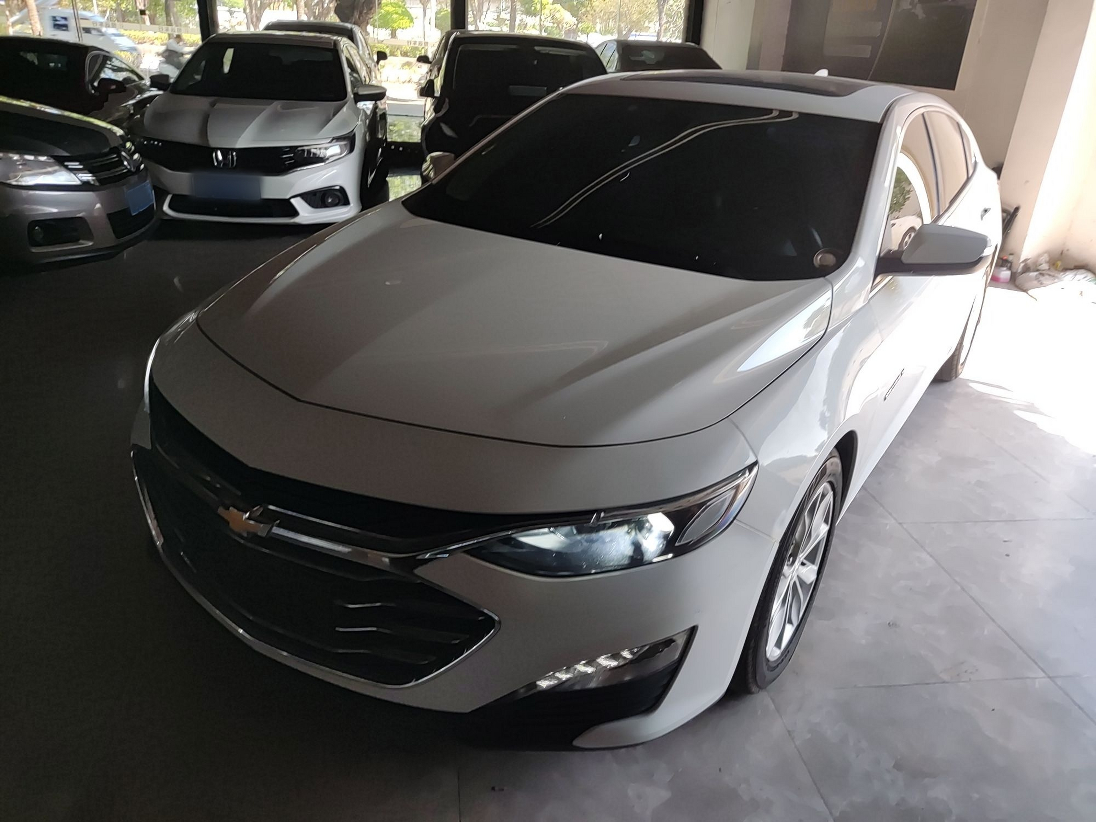 تحت مقدمة السيارة