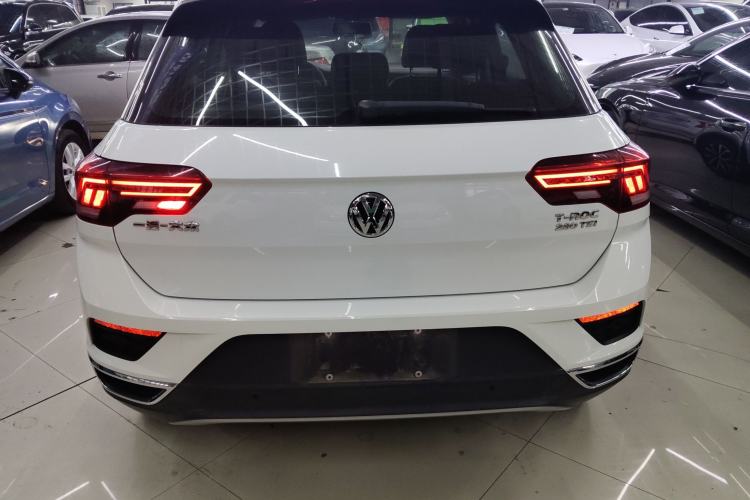 Used Volkswagen T-ROC 2018 280TSI DSG Two-Wheel-Drive Comfort Version China V Standard