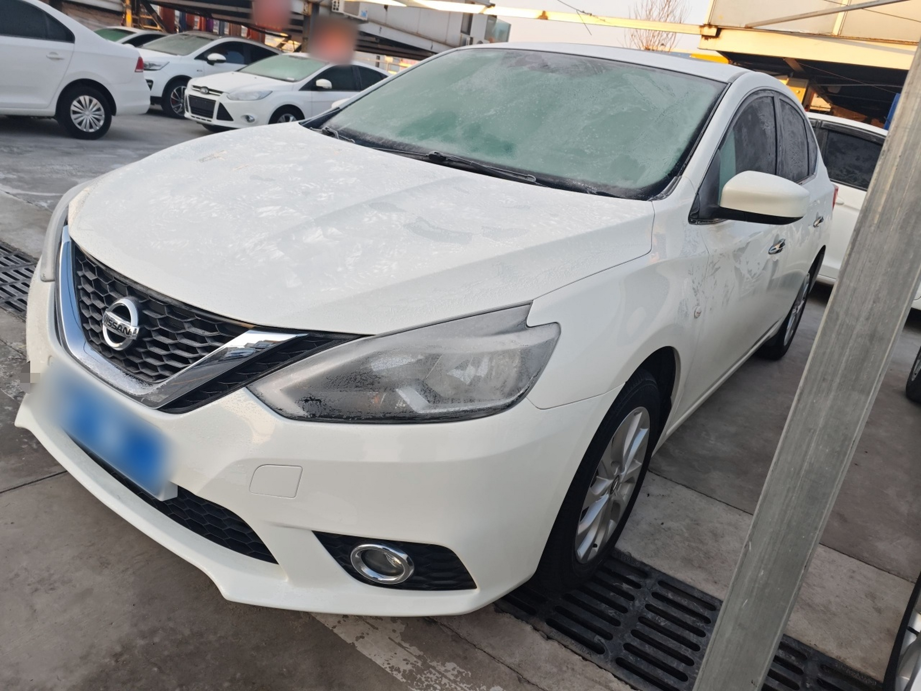 تحت مقدمة السيارة