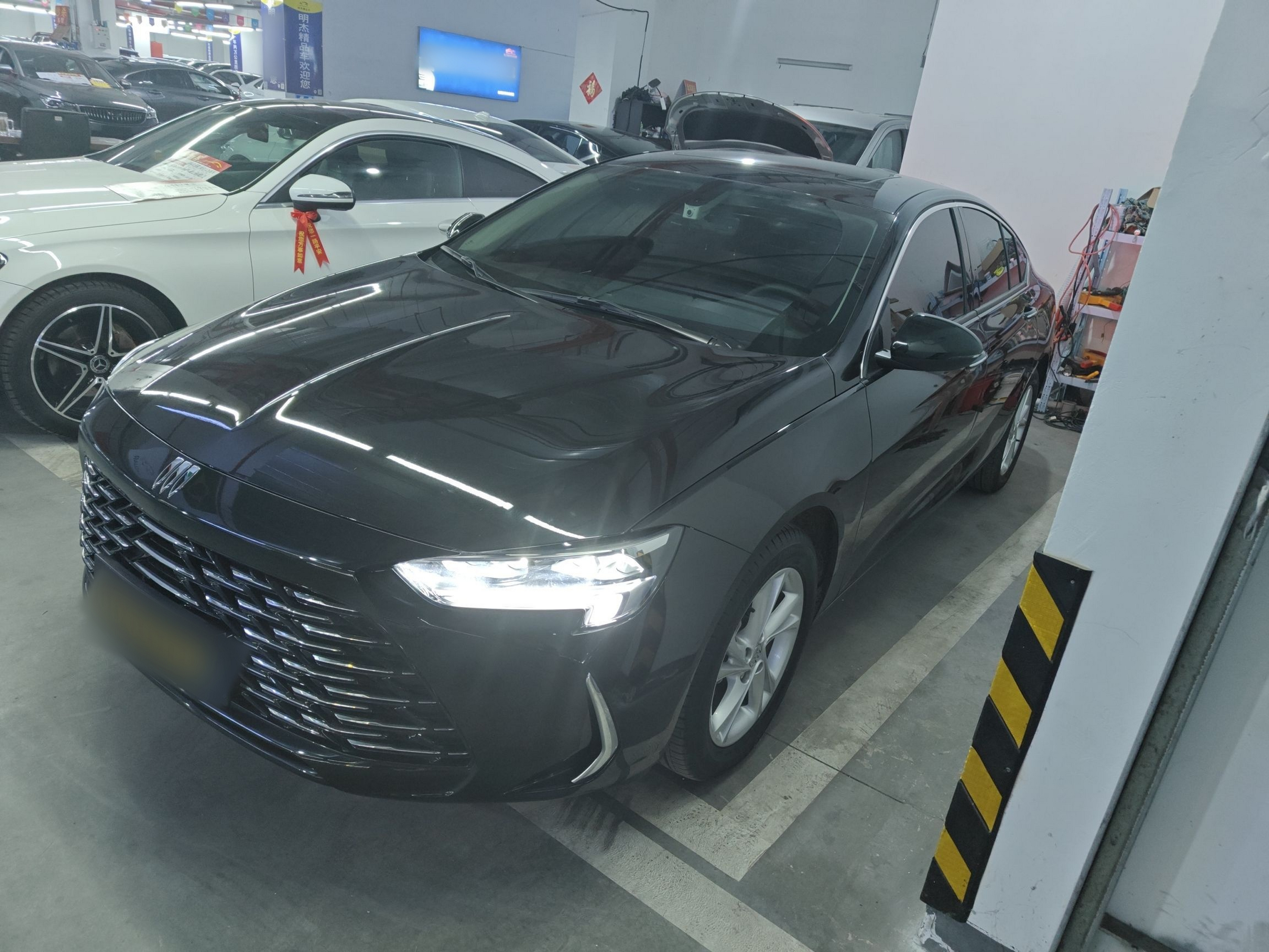 تحت مقدمة السيارة