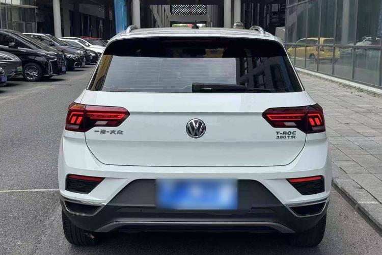 Used Volkswagen T-ROC 2018 280TSI DSG Two-Wheel Drive Advanced Version China V Emission Standard
