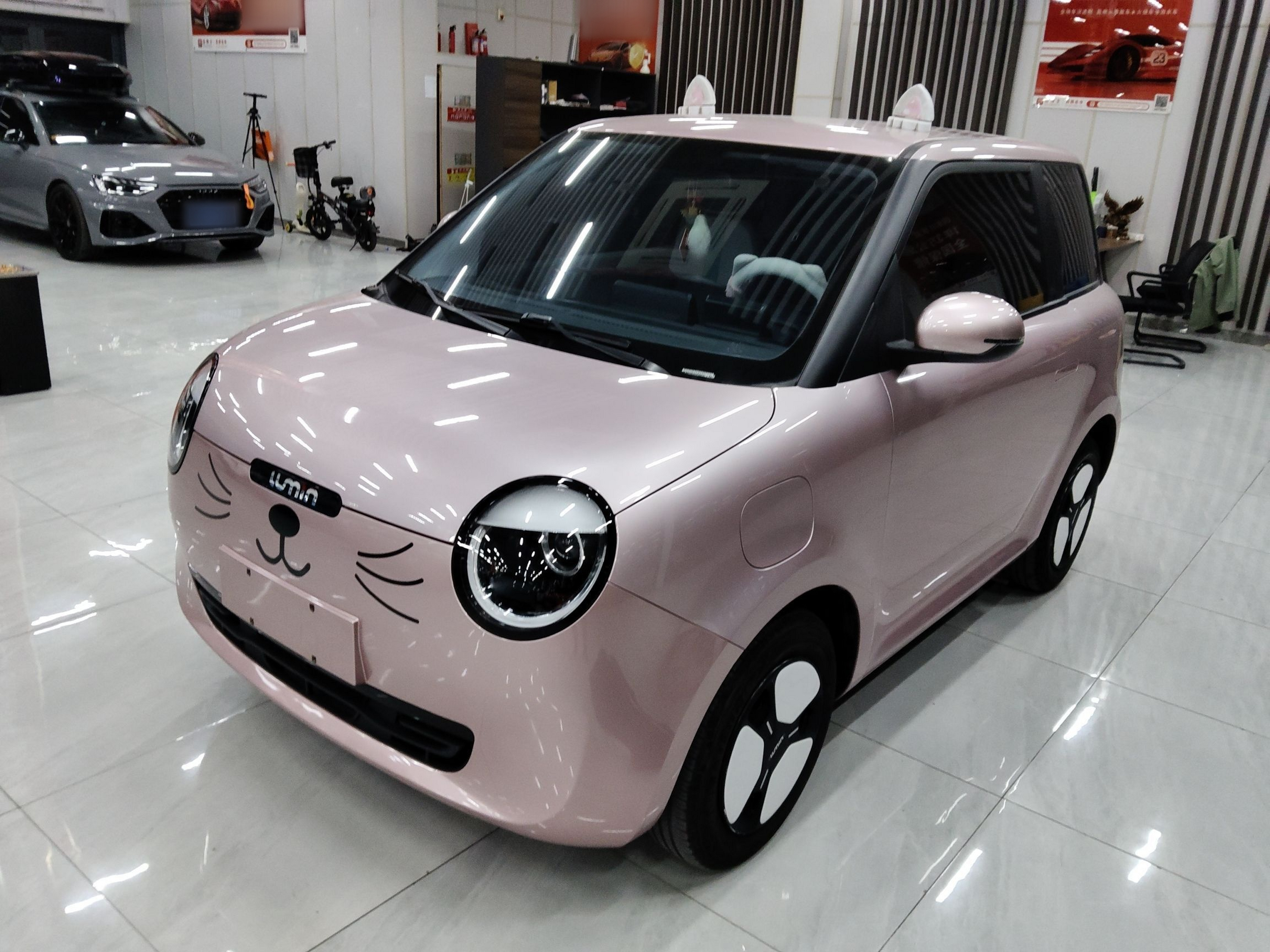 تحت مقدمة السيارة