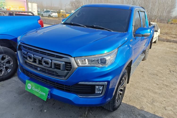 Used Foton Tunland Yutu 2020 2.0T Yutu 8 Shengshi Edition Gasoline Two-Wheel Drive Elite Trim Long Wheelbase 4G20TI5