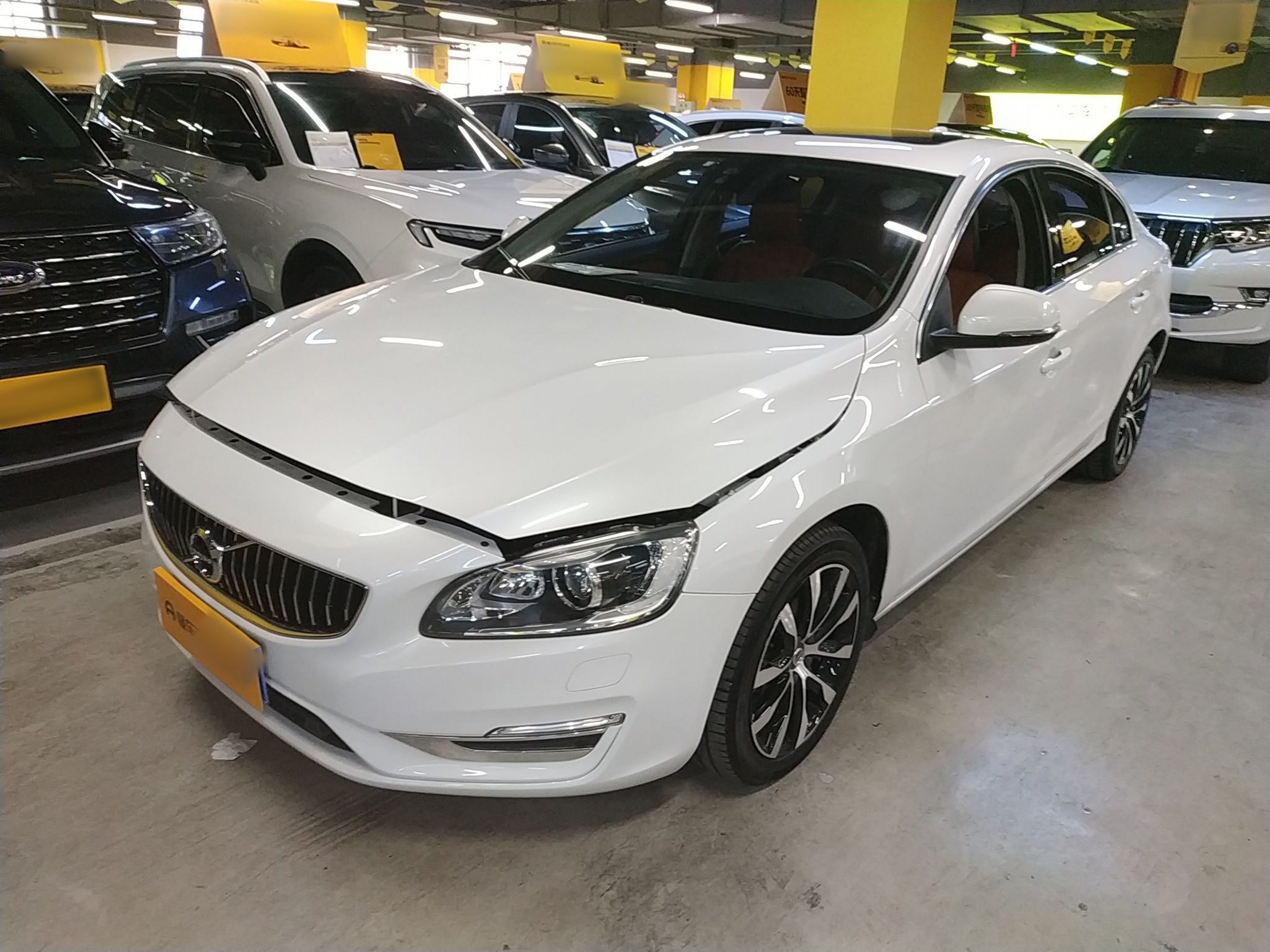 تحت مقدمة السيارة