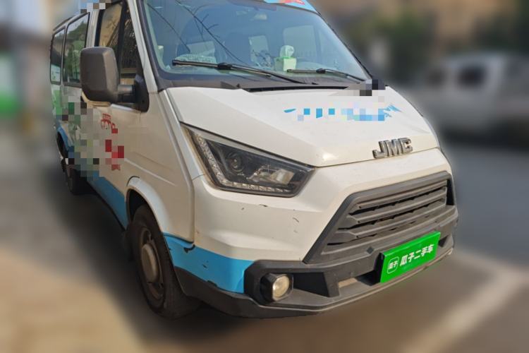 Used JMC Transit 2019 2.8T Commercial Version Short Wheelbase Mid-Roof 6-Seater China VI JX493
