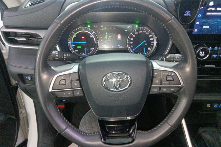 Used Toyota Highlander 2022 Dual-Engine 2.5L Four-Wheel Drive Prestige Version 7 Seats