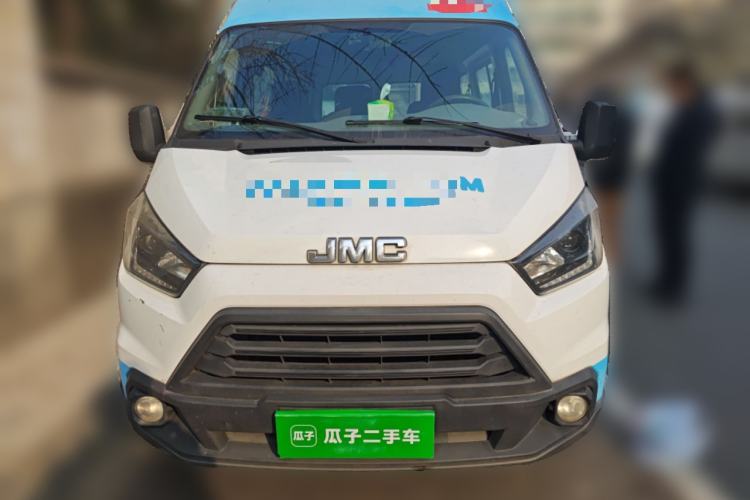 Used JMC Transit 2019 2.8T Commercial Version Short Wheelbase Mid-Roof 6-Seater China VI JX493
