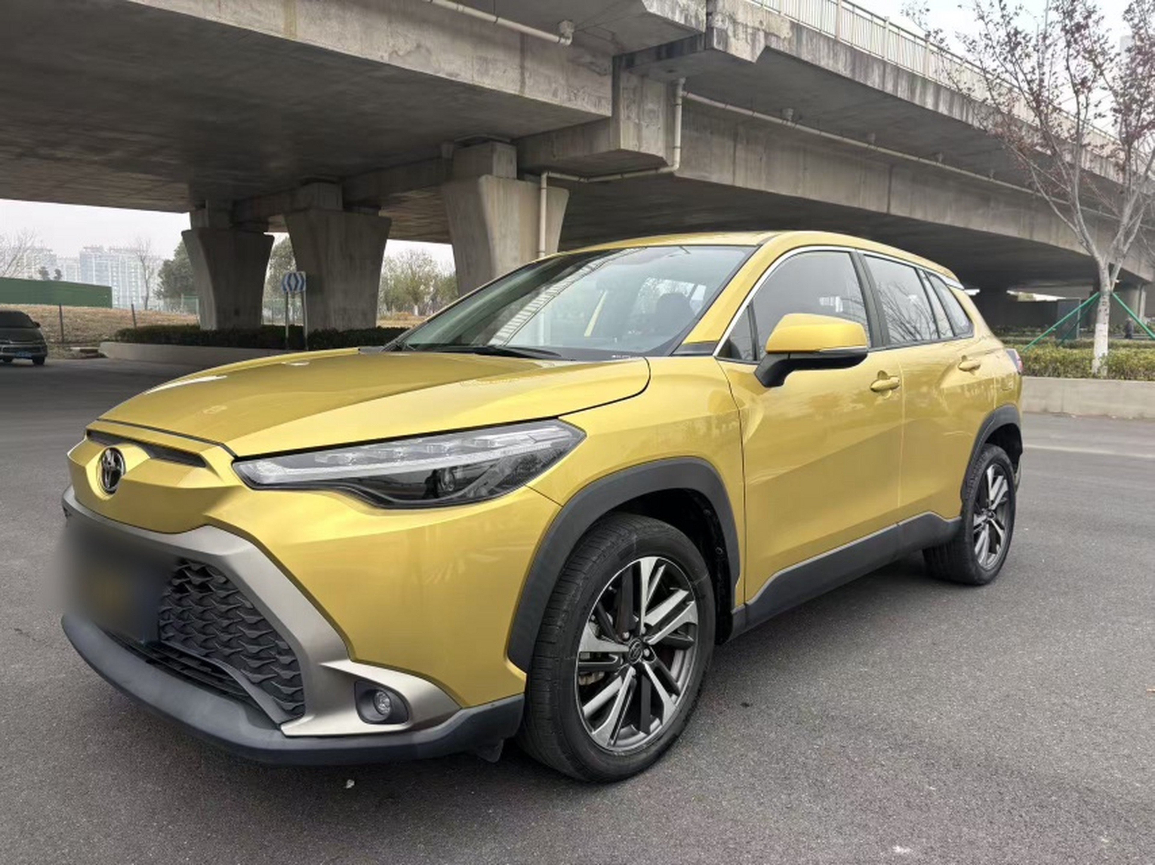 تحت مقدمة السيارة