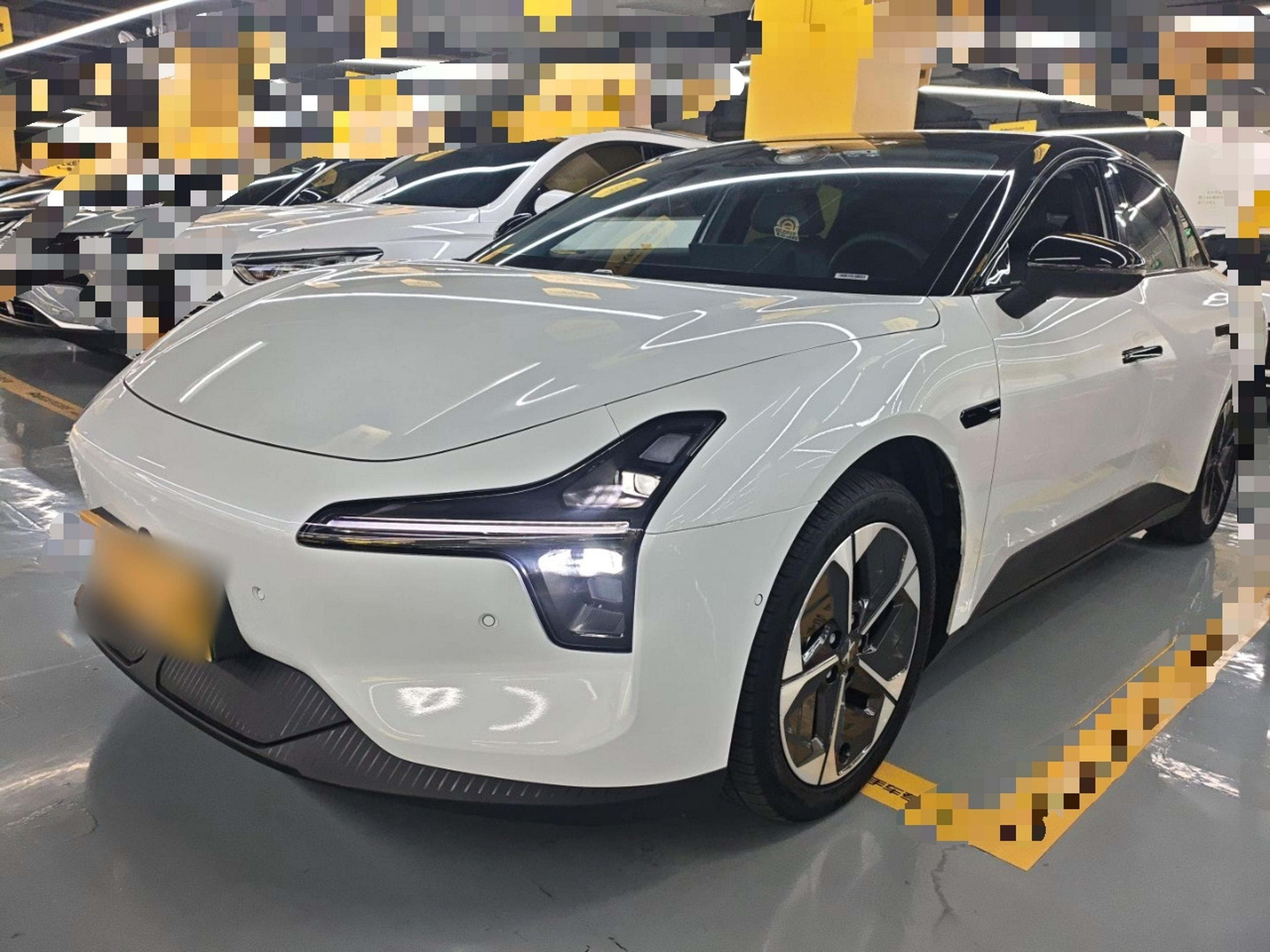 تحت مقدمة السيارة