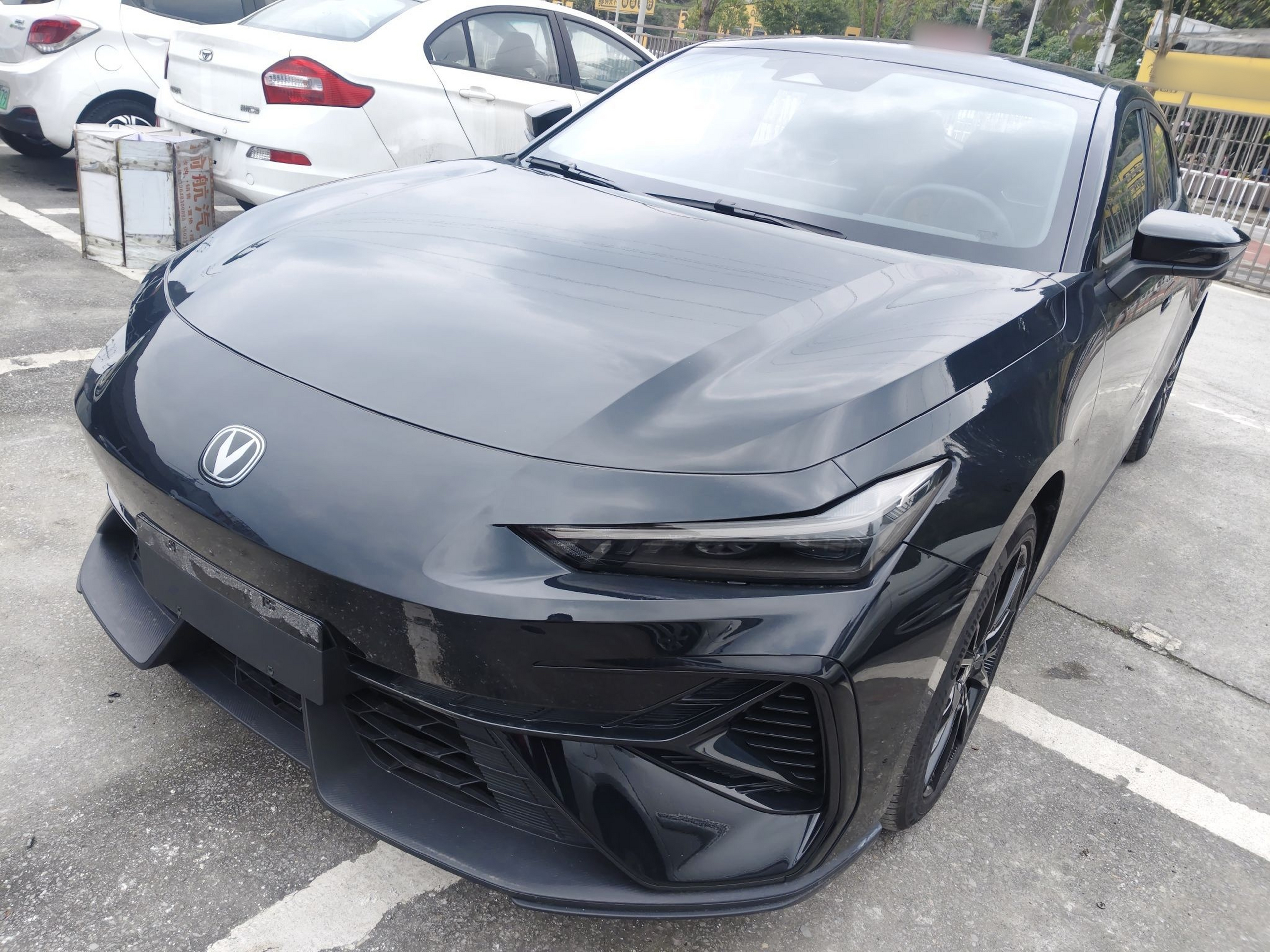 تحت مقدمة السيارة