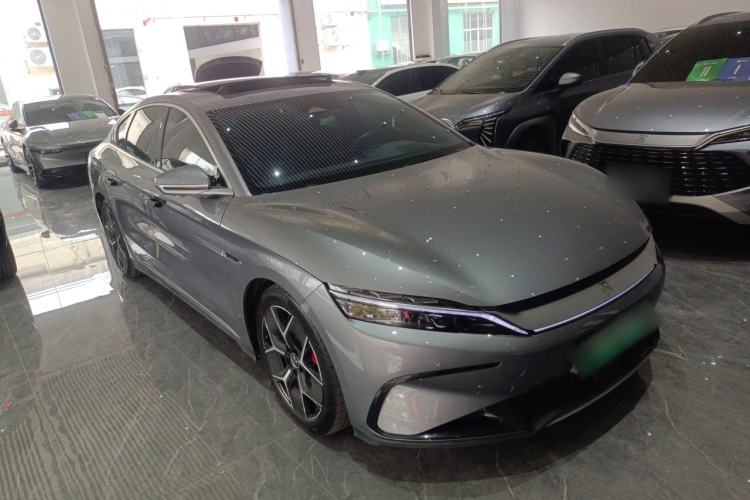 Used BYD Han 2022 EV Genesis Edition 715KM Front-Wheel-Drive Prestige Model
