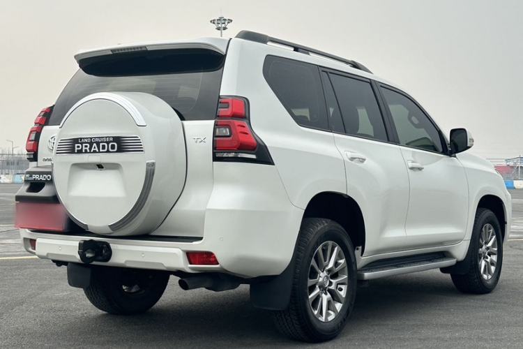 Used Toyota Prado 2018 3.5L Automatic TX-L NAVI with Rear-Mounted Spare Tire
