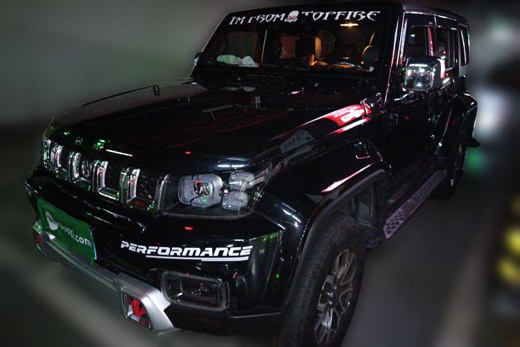 Used Beijing Auto BJ40 2020 2.0T Automatic Four-Wheel Drive Urban Hunter Edition Chivalrous Type