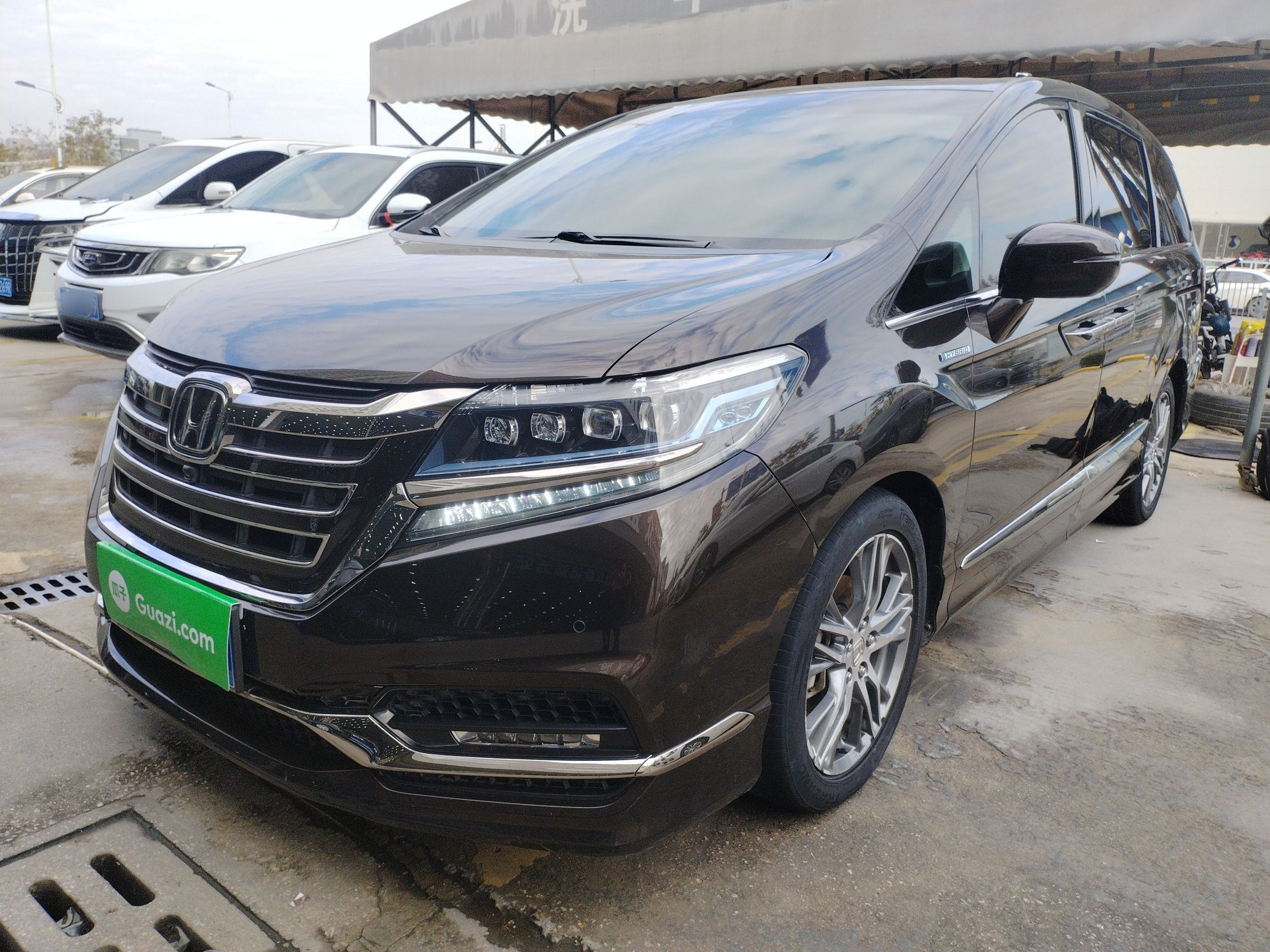 تحت مقدمة السيارة